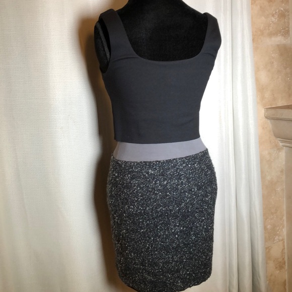 Bailey44 Black Wool Mini Dress Size Small - Picture 3 of 4